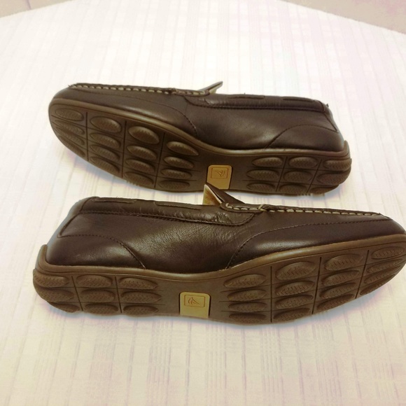 NWOB Sperry Dark Brown Driving Shoes Size 10 M main image 4